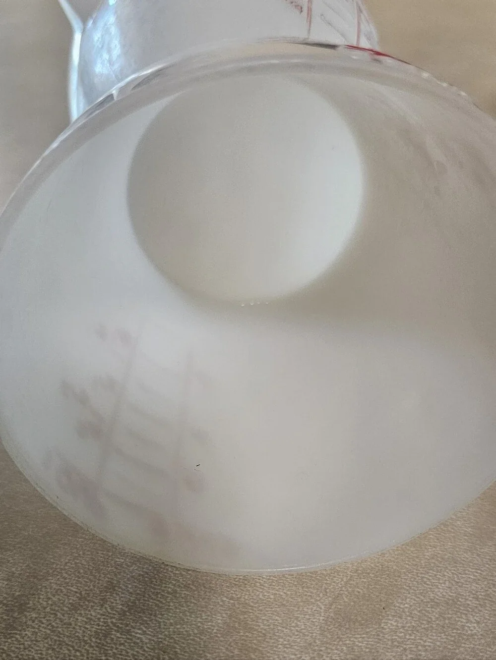 Vintage Tupperware Double Measuring Cup